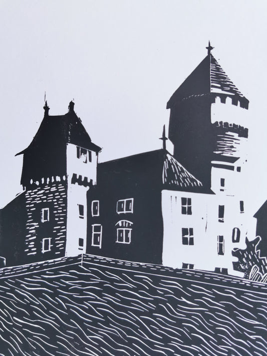 Linoprint Chateau