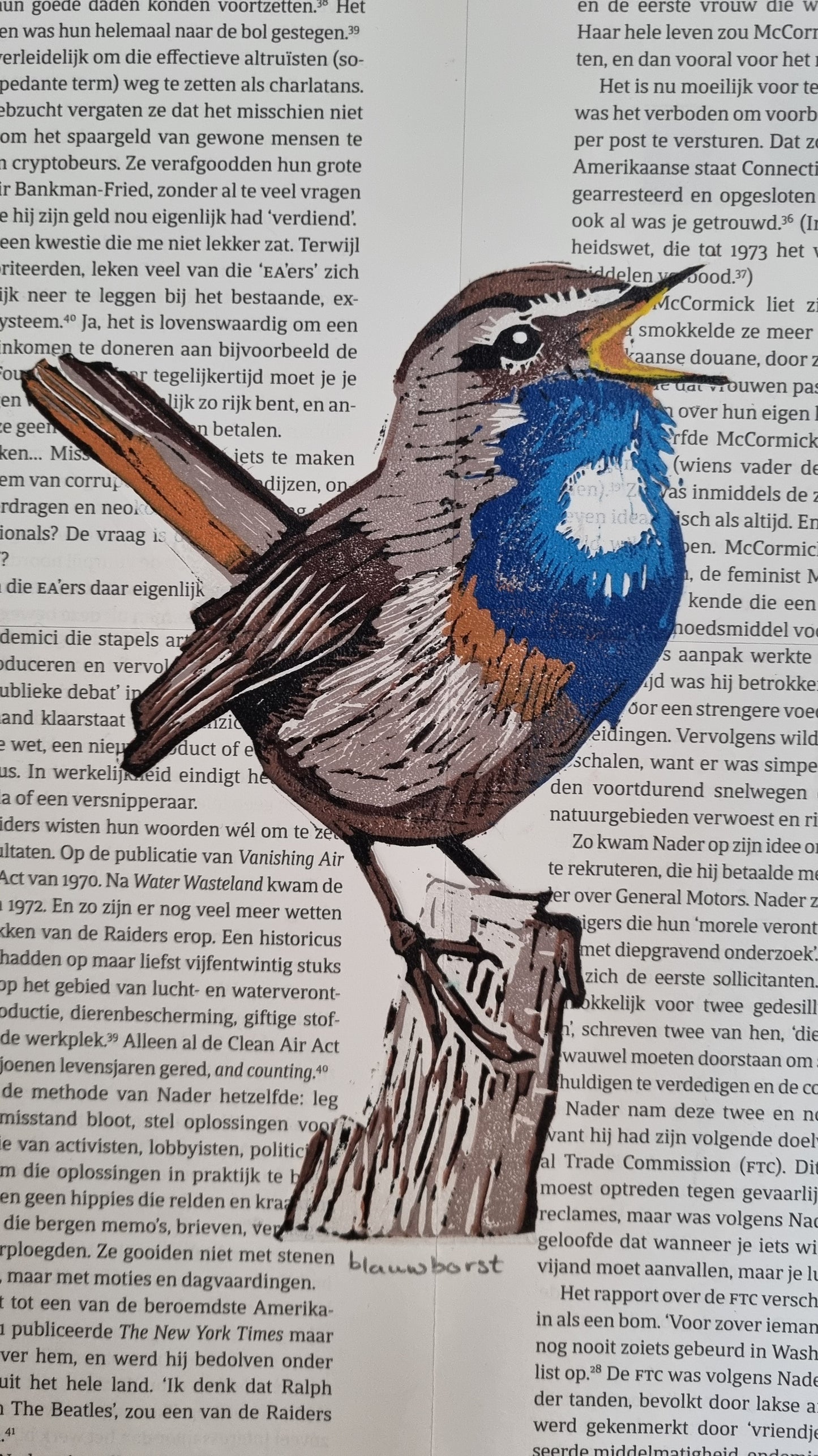 Blauwborst reductie in 11 kleuren