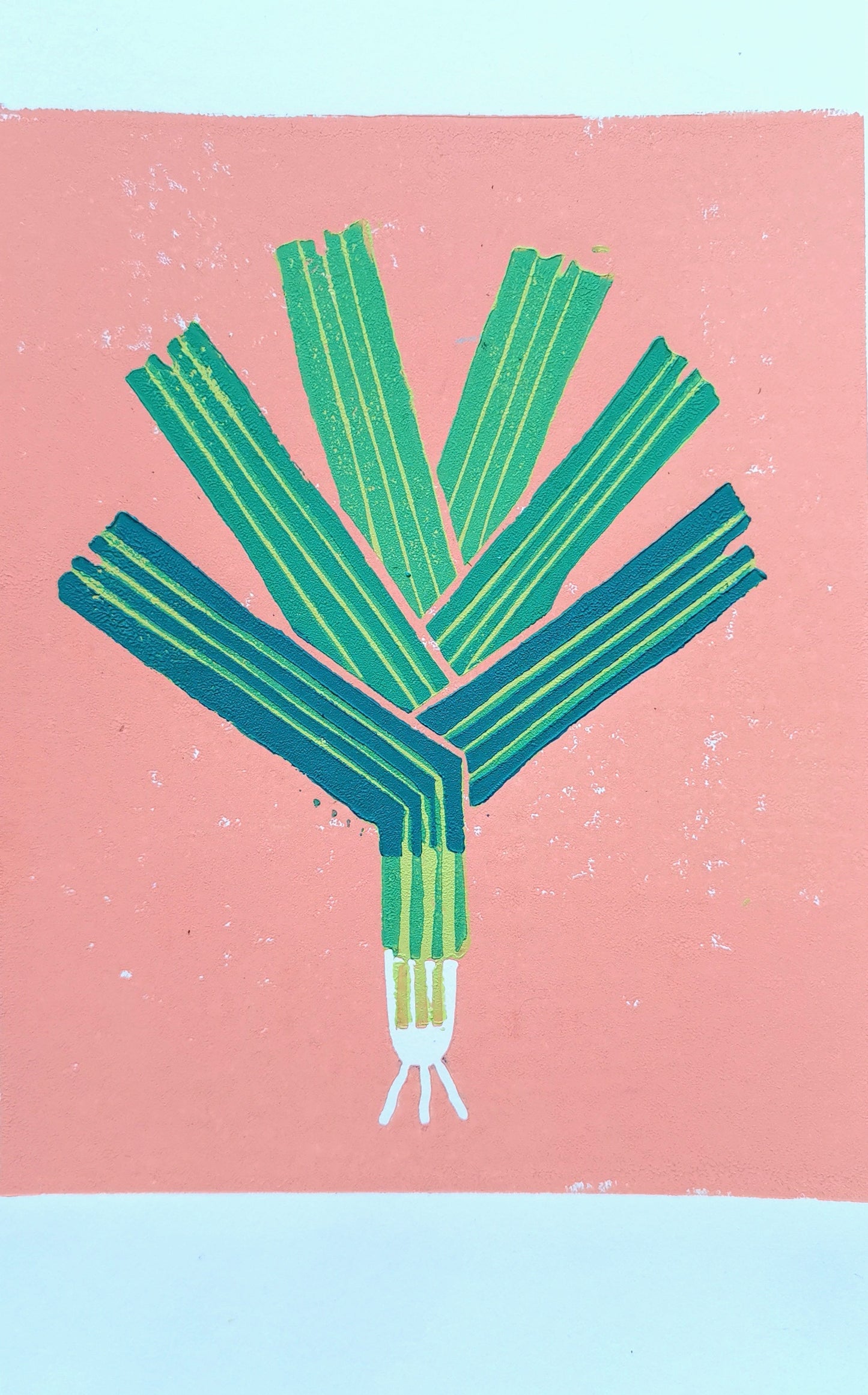 Linoprint Prei (reduction)